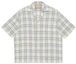 Order GUCCI Love Parade SS22 Camisa Cuadros Manga Corta Blanco Marfil (). 685946-ZAIKH-9738