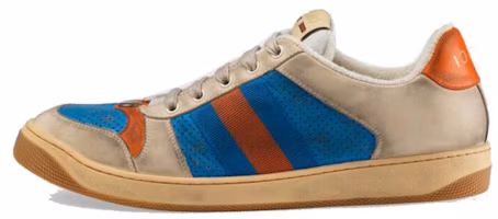 Gucci Low-Top Sneaker 'Mesh Patchwork Brown Blue' 431942-A38G0-9581 Gucci Low-Top Sneaker 'Mesh Patchwork Brown Blue' 431942-A38G0-9581