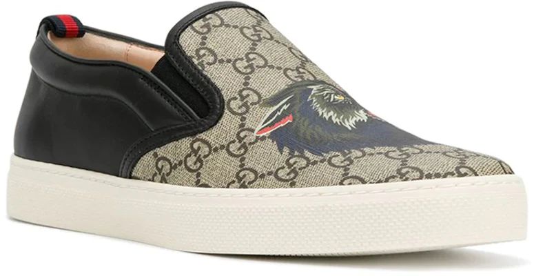 Gucci Lage Sneakers ''Wolf Logo - Bruin'' 497105-9JB10-8960 Lookbook Gucci Lage Sneakers ''Wolf Logo - Bruin'' 497105-9JB10-8960