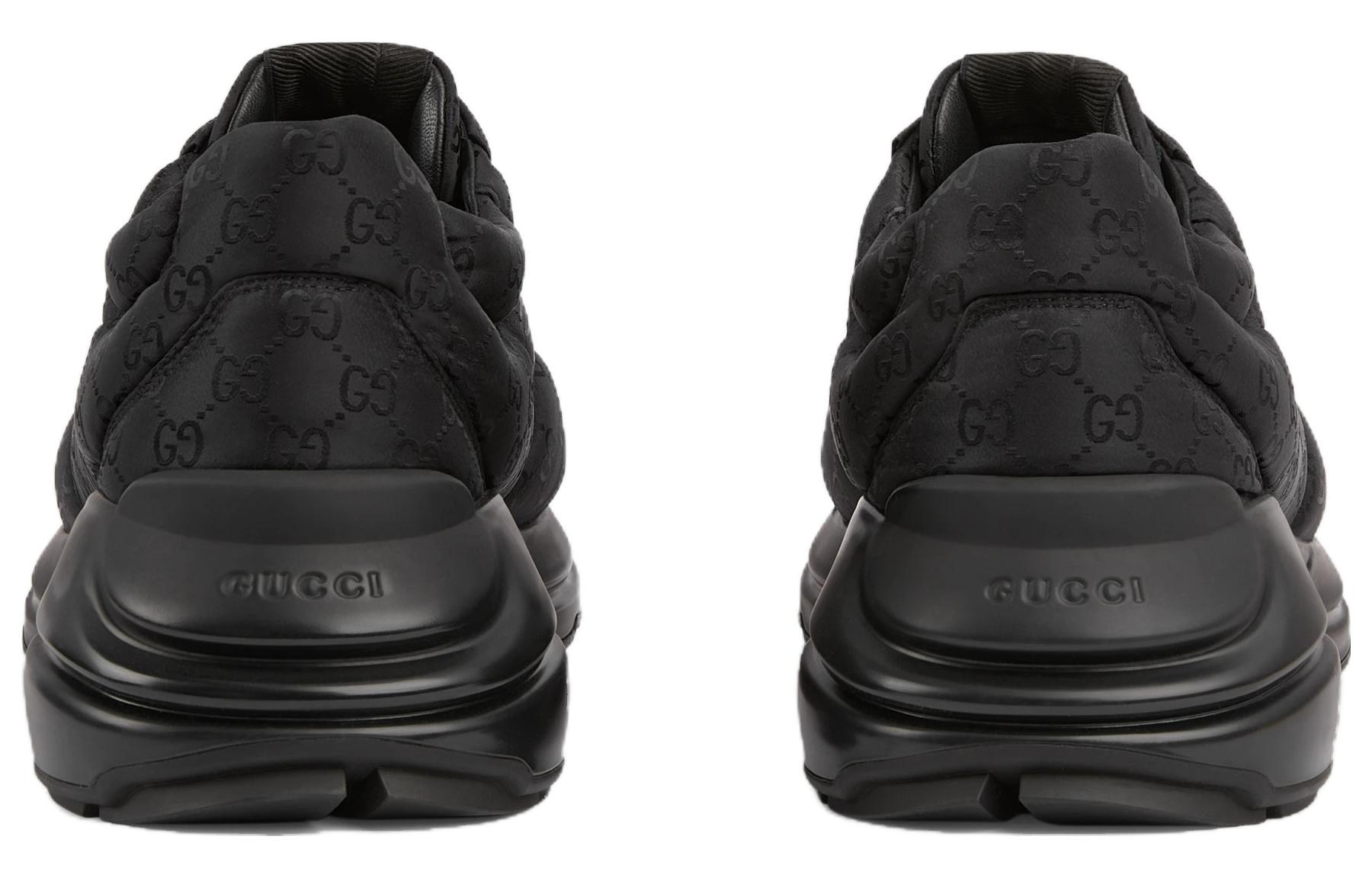 Shop Gucci GG Rhyton '黑色印花' 757862-UUY00-1000