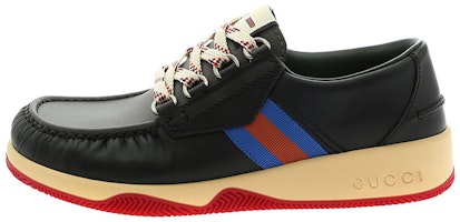 Gucci Low Top Lace-Up 'Black Fashion' 575399-D60C0-1072 Gucci Low Top Lace-Up 'Black Fashion' 575399-D60C0-1072