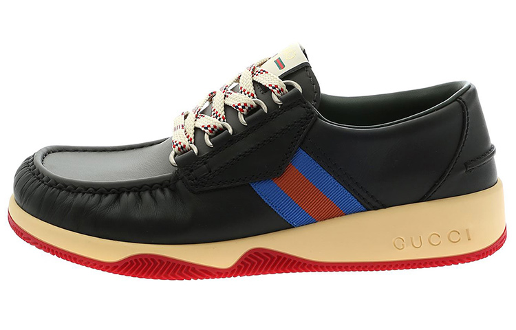 Gucci Low Top Lace-Up 'Black Fashion' 575399-D60C0-1072