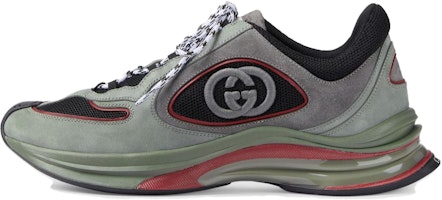 Gucci Low Top Lace-up 'Grey Green' 749785-AACSK-1544 Gucci Low Top Lace-up 'Grey Green' 749785-AACSK-1544