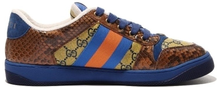 Gucci 蓝棕色低帮运动鞋 Screener 674530-FAA2I-7044 Order Gucci 蓝棕色低帮运动鞋 Screener 674530-FAA2I-7044