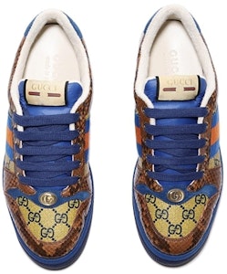 Gucci 蓝棕色低帮运动鞋 Screener 674530-FAA2I-7044 Shop Gucci 蓝棕色低帮运动鞋 Screener 674530-FAA2I-7044