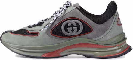 Gucci Low Top Lace-up 'Grey Green' 749785-AACSK-1544 Gucci Low Top Lace-up 'Grey Green' 749785-AACSK-1544