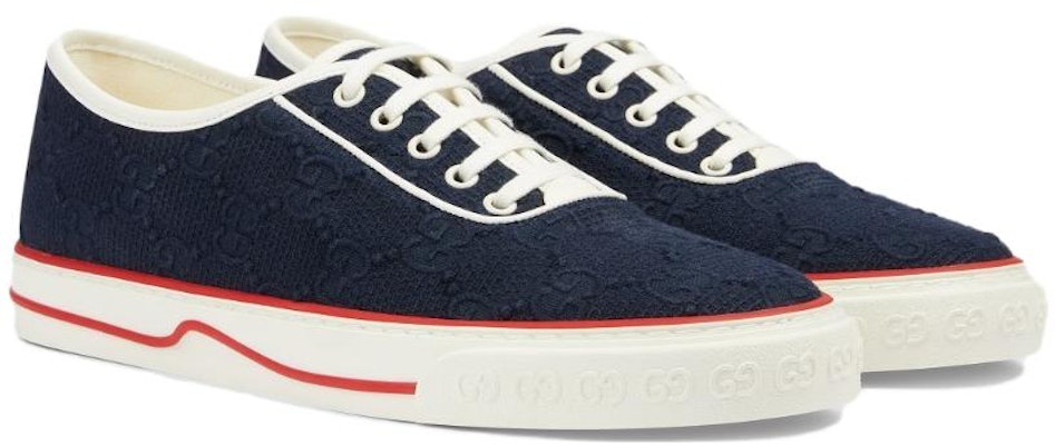 구찌 GG 로우탑 스니커즈 블랙 네이비 745964-FAB8X-4041 Lookbook 구찌 GG 로우탑 스니커즈 블랙 네이비 745964-FAB8X-4041