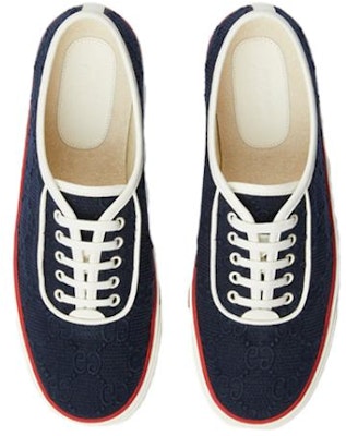 구찌 GG 로우탑 스니커즈 블랙 네이비 745964-FAB8X-4041 Shop 구찌 GG 로우탑 스니커즈 블랙 네이비 745964-FAB8X-4041