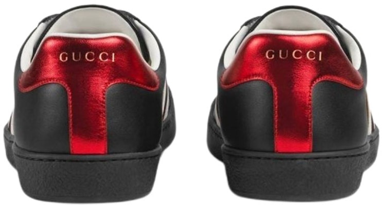 Gucci Webbing Stripe Wear Resistant Non Slip Low Top Casual Sports Skate Shoes Black 523469 0F1V0 1076 Novelship