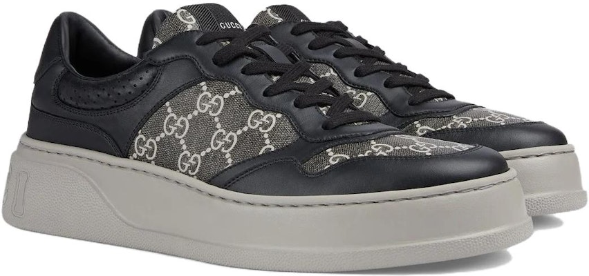 グッチ 黒コンフォート ロートップスニーカー 669582-AACOD-1072 Lookbook グッチ 黒コンフォート ロートップスニーカー 669582-AACOD-1072