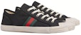 Gucci Kasut Sukan Rendah 'Logo Emboss Hitam' 786366FADFS1052