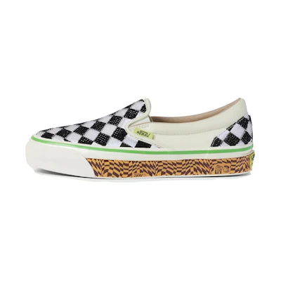 Gucci Low Top Sneaker 'Black White Green'