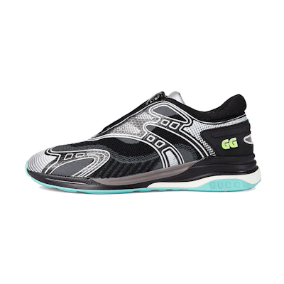 Gucci Low Top Sneakers 'Black Blue'