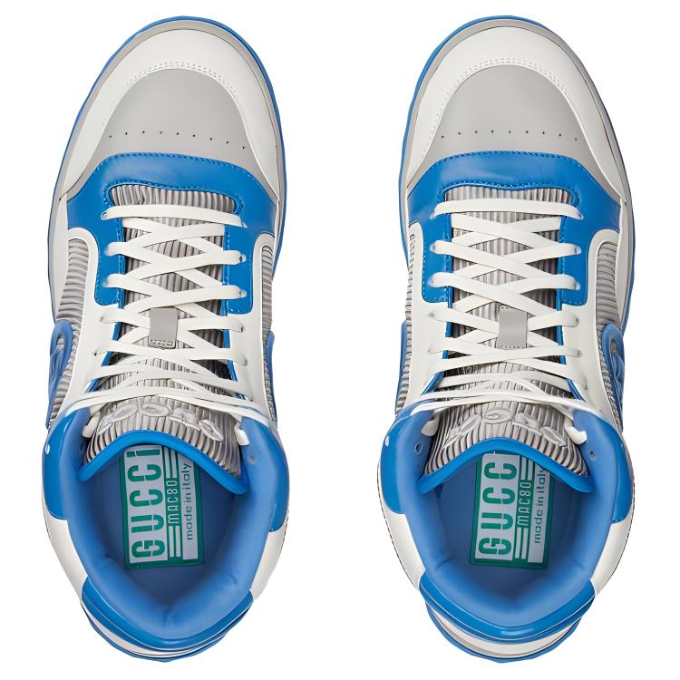 Shop Gucci MAC80 Tinggi 'Beige Biru' 759033-AACN5-9155
