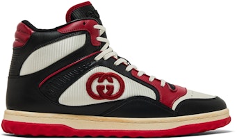 Gucci MAC80 High 'Black White Red' 762060-AACN5-1050 Gucci MAC80 High 'Black White Red' 762060-AACN5-1050