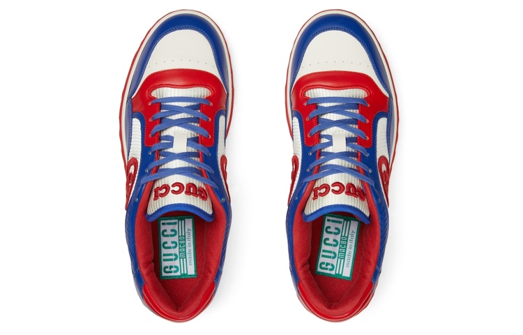 Gucci MAC80 Low 'Chinese New Year Blue White Red' 圖 3