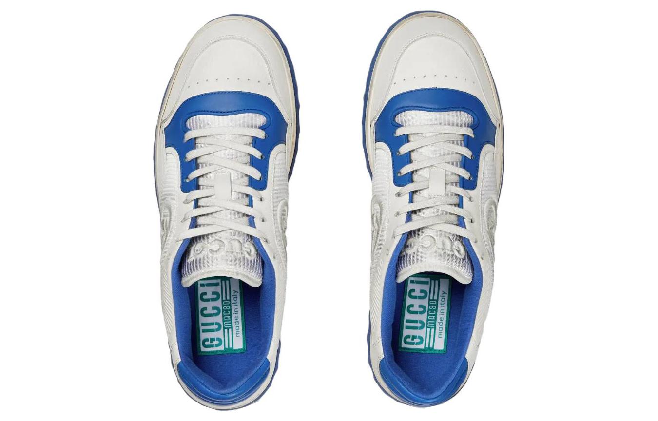 Shop Gucci MAC80 Sneaker 'Putih Biru' 749896-AAB79-9149