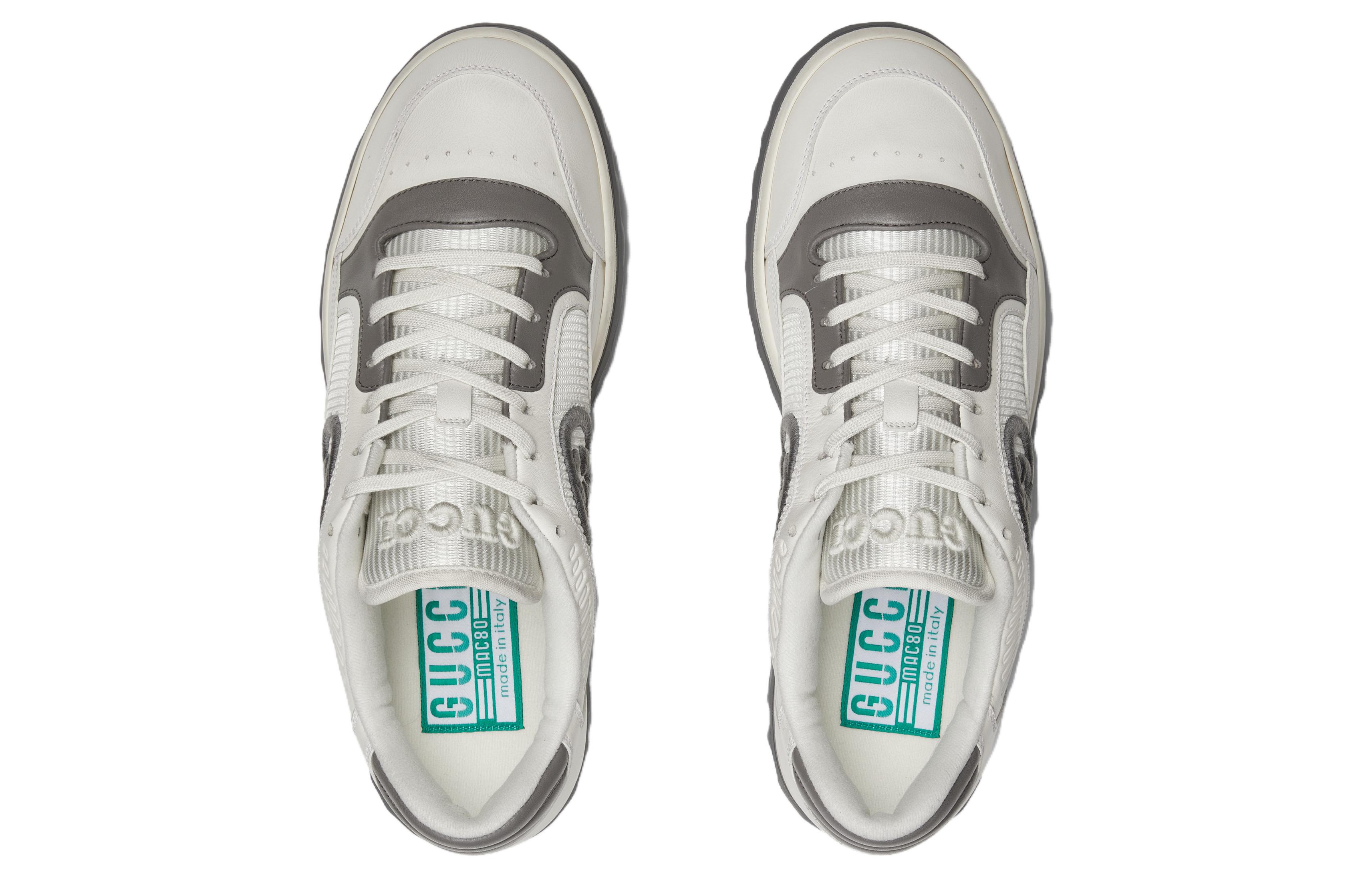 Lookbook Gucci MAC80 Kelabu Putih-Off 757604-AAB79-9154