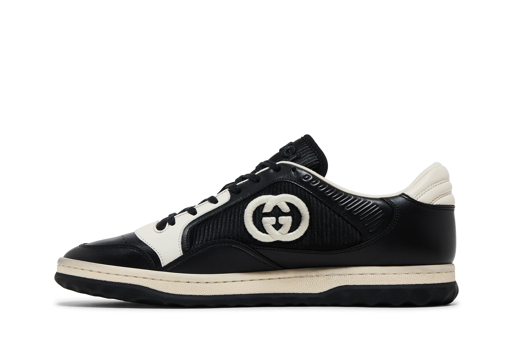 Lookbook Gucci MAC80 Sneaker 'Hitam Off White' 756811-AAB79-1051