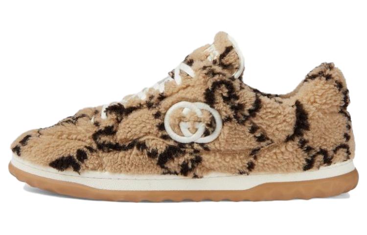 Gucci Mac80 sneaker 'Interlocking G embroidery - Beige Ebony' 760429-FACKA-9743