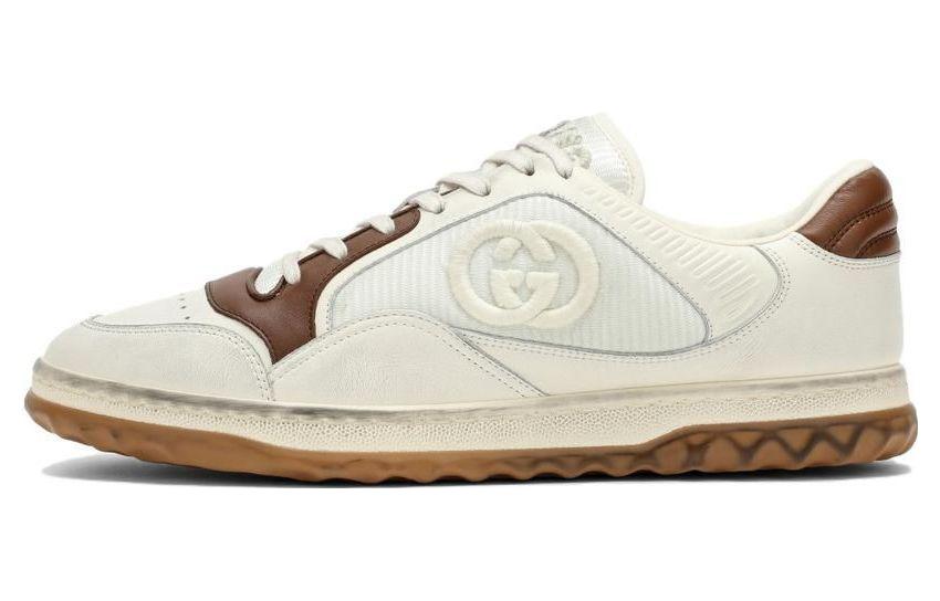 Gucci MAC80 Sneaker 'Off White Brown' 741656-AAB79-9155