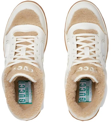 Gucci MAC80 Kasut 'Kulit Putih Pudar' 760419-AACQV-9153 Shop Gucci MAC80 Kasut 'Kulit Putih Pudar' 760419-AACQV-9153