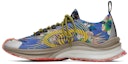 Buy Gucci Marble dan Floral Run Sneakers 'Biru Kuning Putih' 698561-UZI10-8470