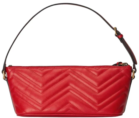 Gucci Marmont GG 小號紅色肩背包 Lookbook Gucci Marmont GG 小號紅色肩背包
