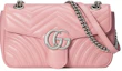 Buy Gucci Marmont粉紅小號GG肩背包