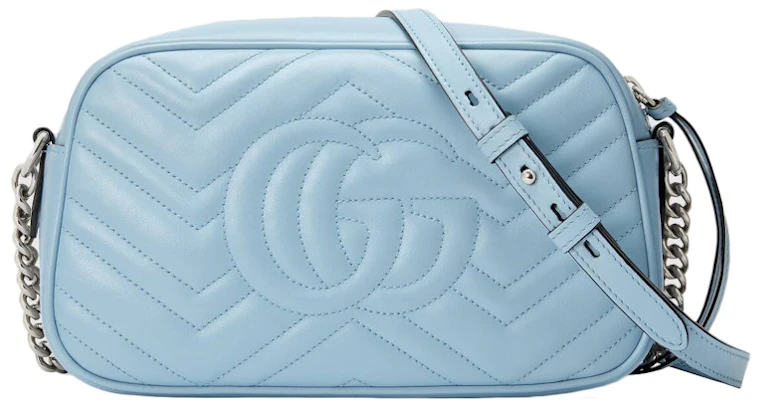 グッチ マーモント ジップ ショルダーバッグ (パステルブルー)
Order グッチ マーモント ジップ ショルダーバッグ (パステルブルー)
