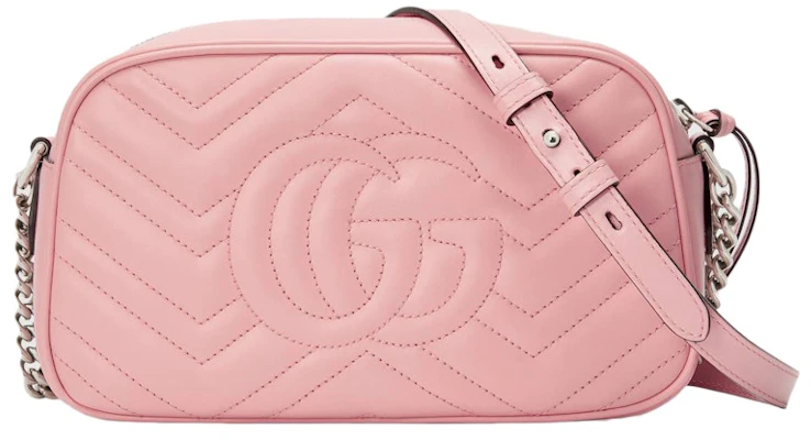 グッチ マーモント ジップ アラウンド ショルダーバッグ GG スモール パステルピンク Order グッチ マーモント ジップ アラウンド ショルダーバッグ GG スモール パステルピンク