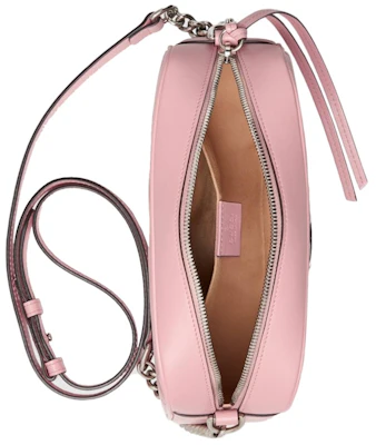 グッチ マーモント ジップ アラウンド ショルダーバッグ GG スモール パステルピンク Lookbook グッチ マーモント ジップ アラウンド ショルダーバッグ GG スモール パステルピンク