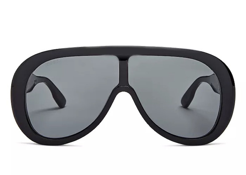 Order Gucci 黑色口罩飛行員太陽眼鏡 (GG1370S 001 99)