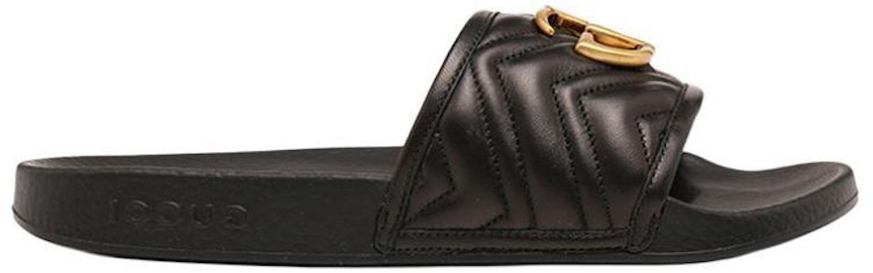 Gucci Matelasse Slide 'Hitam Double G' 603701-0R030-1000 Order Gucci Matelasse Slide 'Hitam Double G' 603701-0R030-1000