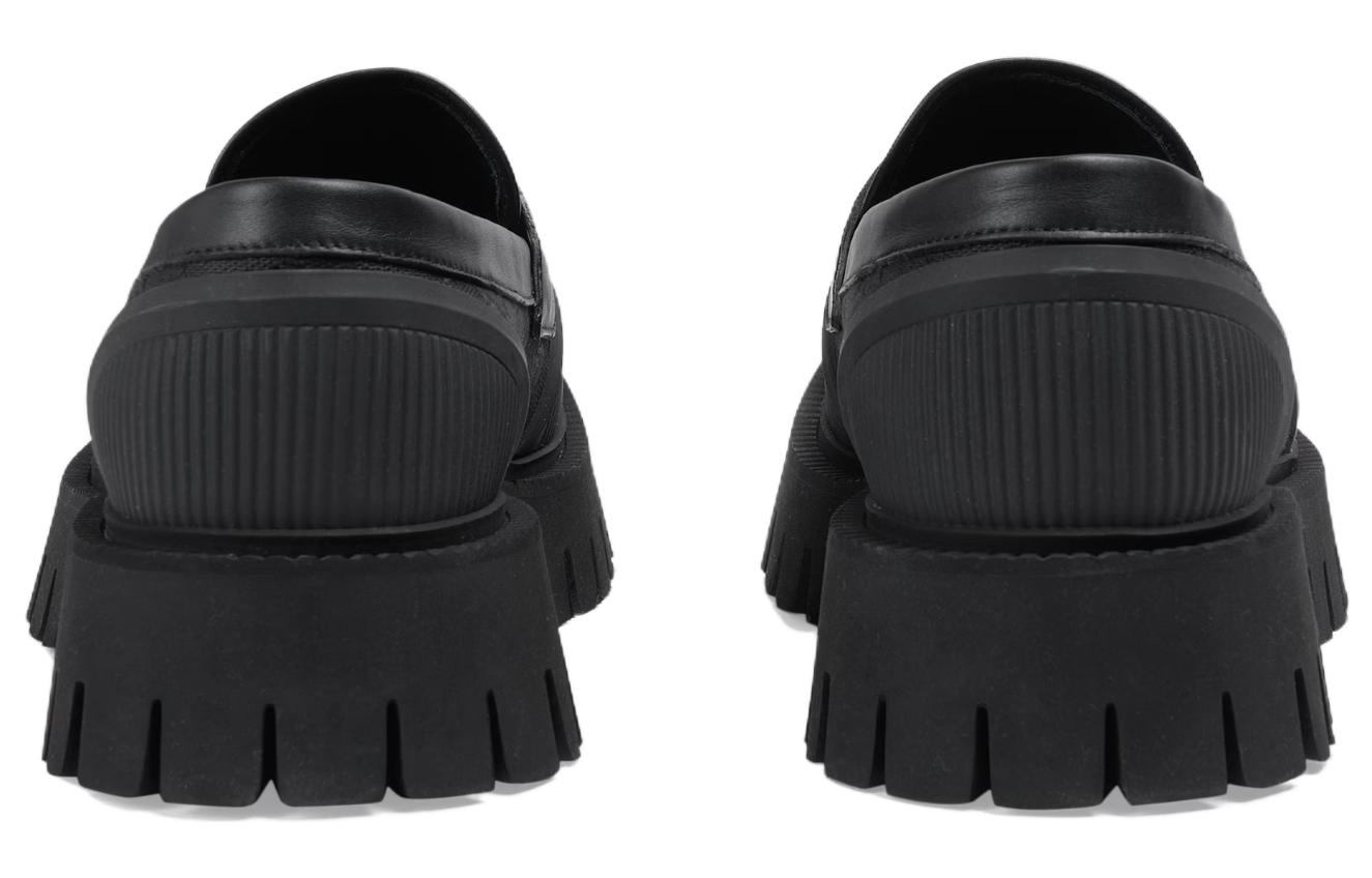 Gucci Maxi GG Canvas Loafers 'Black' 圖 5