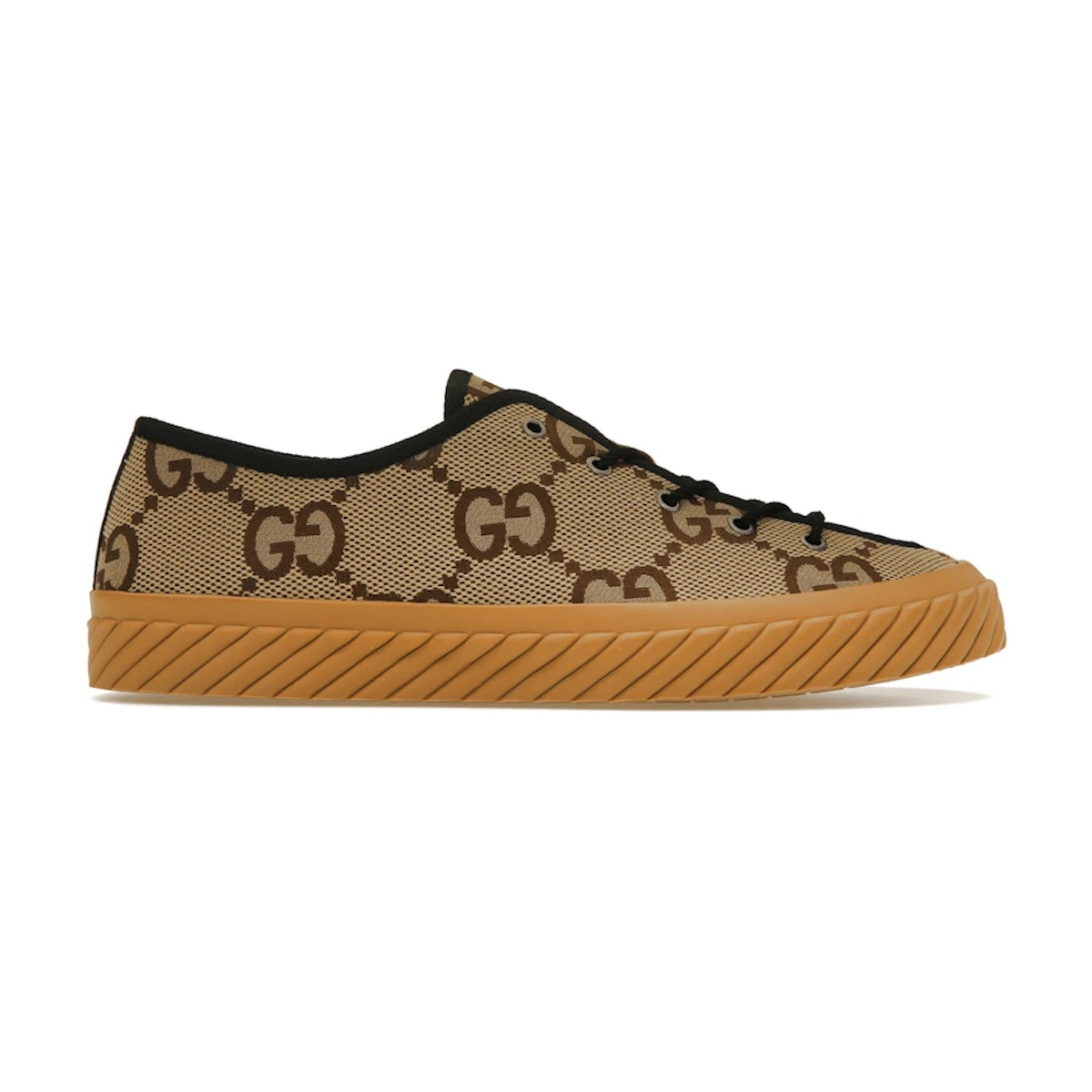 グッチ マキシGG ロー ベージュ/エボニー 703031-UKOH0-2590を グッチ マキシGG ロー ベージュ/エボニー 703031-UKOH0-2590を