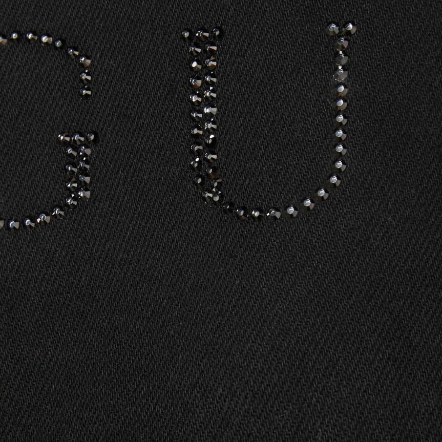 GUCCI Men’s Black Shirt with Solid Logo Embroidery and Pointed Collar. 804188-XDC40-1043 圖 6