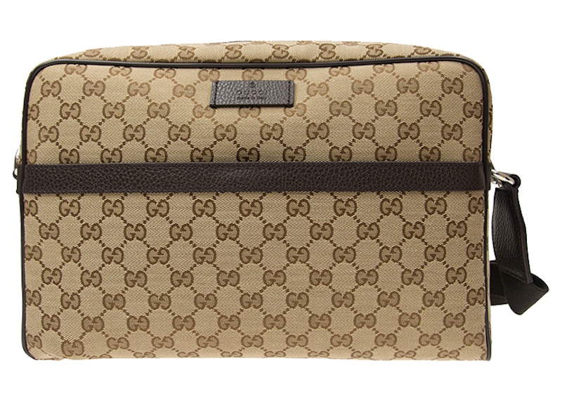 Gucci Messenger Bag GG Supreme Beige/Brown