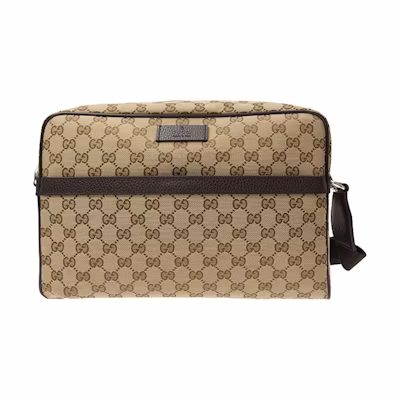 Gucci Messenger Bag GG Supreme Beige/Brown