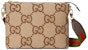 Gucci Messenger Bag Jumbo GG Camel/Ebony