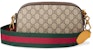 Gucci Messenger GG Supreme Green/Red Web Strap Brown/Yellow