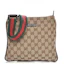 Buy Gucci Messenger Monogram GG Tali Web Krim Penyalang