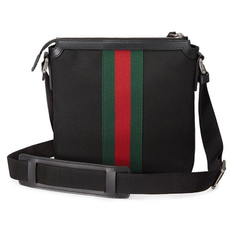 Gucci Messenger Techno Canvas Web Black 圖 2