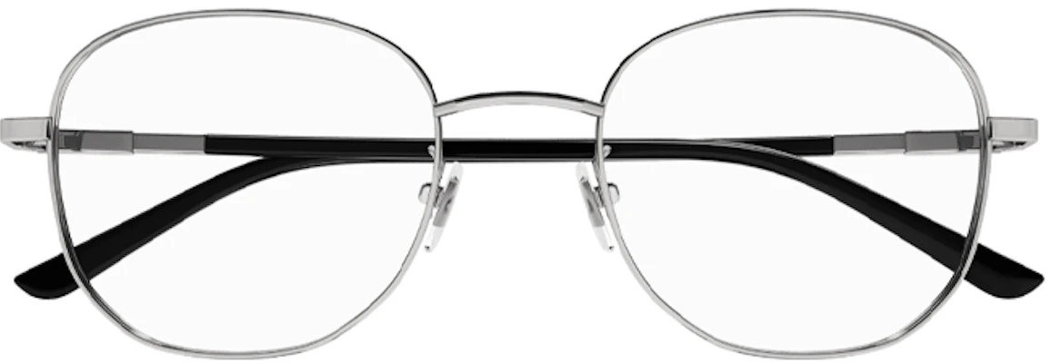 GUCCI Metal Frame Optical Glasses Ruthenium Red Frame Clear Lens GG1352O-001 Lookbook GUCCI Metal Frame Optical Glasses Ruthenium Red Frame Clear Lens GG1352O-001