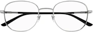 Lookbook GUCCI Metal Frame Optical Glasses Ruthenium Red Frame Clear Lens GG1352O-001