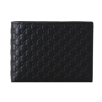 Gucci Microguccissima Bifold Wallet Microguccissima Black