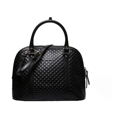 Gucci Microguccissima Dome Bag Black