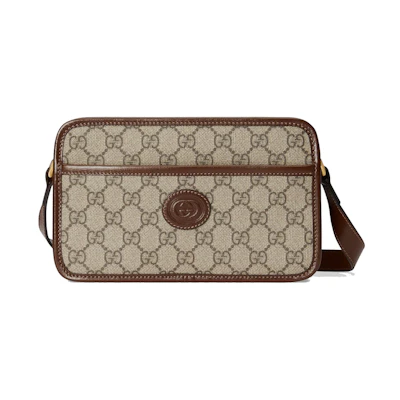 Gucci Mini Bag with Interlocking G Beige/Ebony