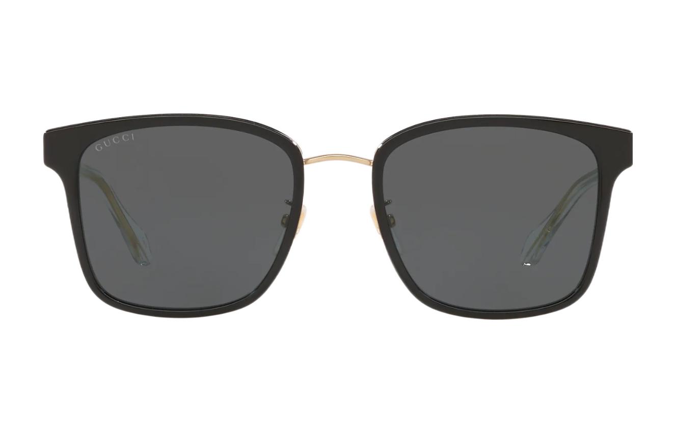 Lookbook Kacamata GUCCI Minimalis Square Alloy Unisex Gaya Pasangan. 889652386560