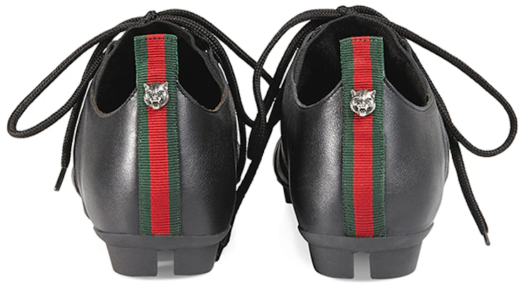 GUCCI 古馳 皮革 時尚休閒鞋 黑 Shop GUCCI 古馳 皮革 時尚休閒鞋 黑